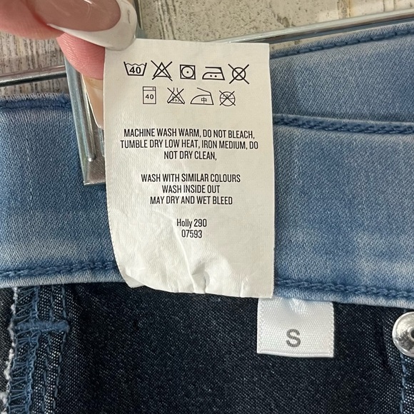 Dr. Denim Jeansmakers Skinny Holly Light Denim Jegging Legging Flare Size Small - Picture 13 of 13